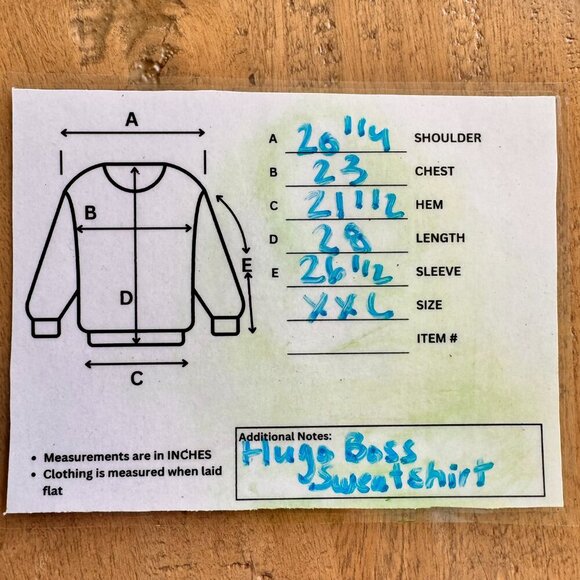 Boss Cotton Blend Sweatshirt - Picture 11 of 11